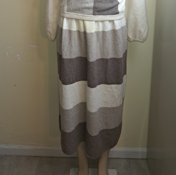 Christian Dior separates wool blend maxi skirt M - Picture 4 of 8